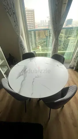 Dining table with 4 chairs