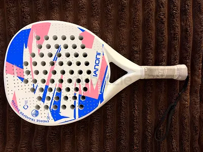 Ianova EVA Lightweight carbon fiber Padel Racket - Good Condition used less than a month