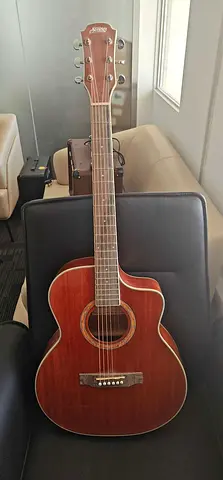Ibanez Acoustic-Electric Cutaway Guitar - Solid Look, Good Condition