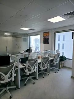 Furnished Office | Sobha Ivory II | Burj Khalifa View