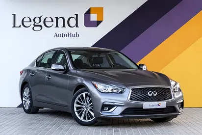 2024 Infiniti Q50 Luxe l AED 1,392 Monthly | GCC | Free Courtesy Car Included | 3 Months Warranty