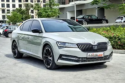 AED 1596/month | 2024 Skoda Superb Sport Line | GCC Specs | Ref#538066