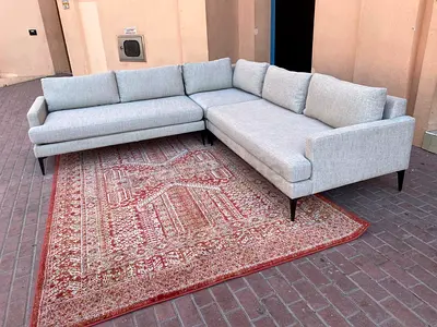 Available high quality west elm Corner sofa like a new