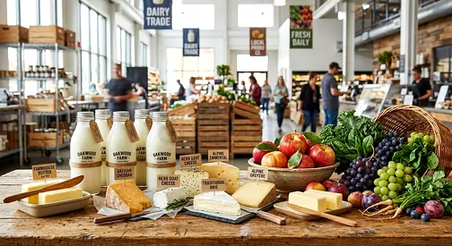 Dairy products trading business for sale