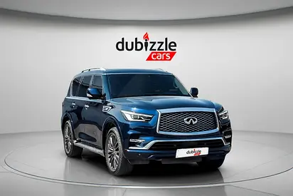 AED 2507/month | 2023 Infiniti QX80 Sensory Proactive | GCC Specs | Ref#537510