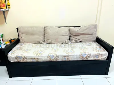 Custom Made Sofa Bed with Storage
