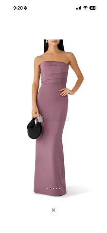 Solace London dress, size 14, worn once. Dusty lilac/Mauve.