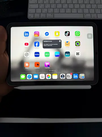 iPad mini (with Apple Pencil) - 1 month old