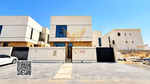 فيلا للبيع في الحليو 2 عجمان شامل كل الرسوم | 5 غرف نوم | طابقين أرضي وأول | بسعر 1,950,000 درهم | مساحة 3,200 قدم