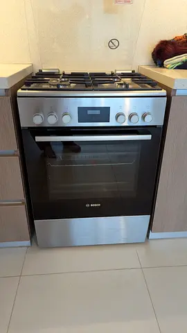 Bosch top gas oven electric digital model