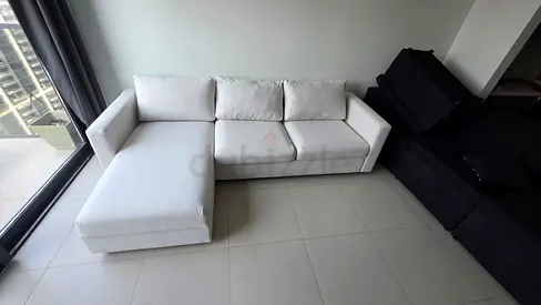 Selling IKEA vimle Lsahpe sofa bed Like new