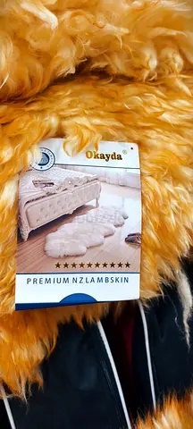 Okayda Premium NZ Lambskin Rug - Soft Golden Sheepskin Throw