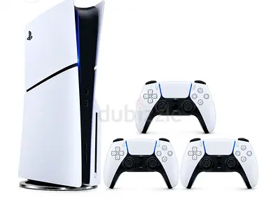Sony PlayStation 5 Gaming Console Fat – Disc Edition with 3 Controllers