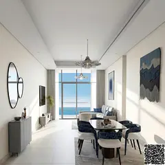 1BHK with Sea View | 1,293.22 Sq. Ft | Down Payment AED 57,625 Only
