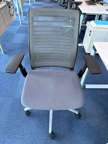 Original SteelCase Think Chairs - Ergonomic Mesh Office Chair with Adjustable Arms and Headrest