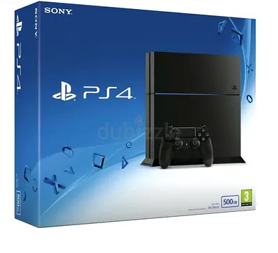 Sony Playstation 4 - 500 GB, PS4 with 2 Controller