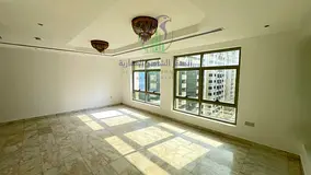 Spacious 3BR in Al Majaz 3 with 4 baths, master maid's room, free parking, and flexible 4-cheque pay