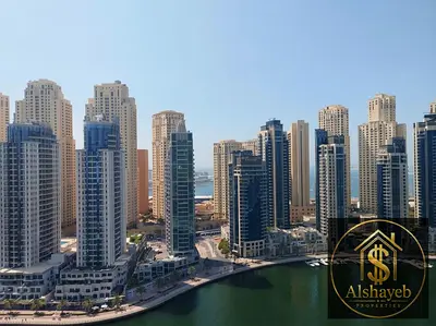 شقة بغرفة نوم واحدة | مارينا وإطلالة على المدينة | غير مفروشة