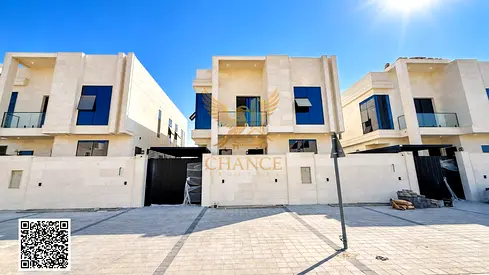 Deluxe 5BR Master Villa for Sale in Al Helio 2 Ajman | Decorative Waterfall, Huge Setback & Outdoor Lounge | AED 1.75M