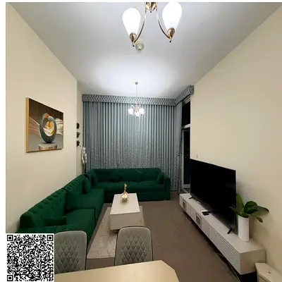 Luxury 2BHK Furnished Hall Apartment Monthly Rental/Ajman One Towers