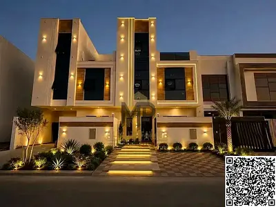 Luxury Townhouse for Sale in Ajman – Al Helio 2 | 5 Bedrooms + Majlis + Living Room + Roof Terrace | Freehold Ownership for All Nationalities | Price