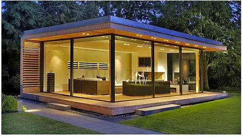Gazebo with AC Air Condition and sofas