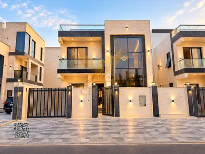 Luxury Villa for Sale in Al Bahia, Ajman Registration Fees Included | 5 Bedrooms | Ground + First + Rooftop