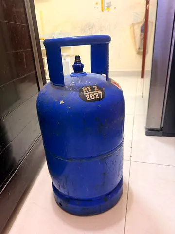 gas cylinder (single) - working condition