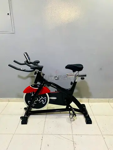 Used Indoor Spin Bike - Good Condition, Adjustable Seat & Handlebars