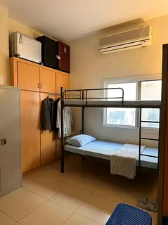 Bed space neat and clean near burjuman metro exit 4