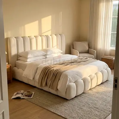 Premium Quality King Size bed Luxury Bed With Spring Mattress Delivery Available