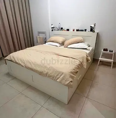 IKEA brimnes bed with mattress King size