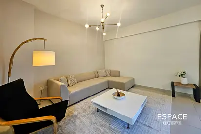 Furnished 1 Bed | Marina View | Available Now