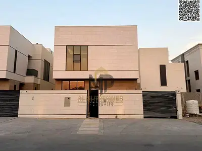 فيلا فاخرة للبيع في الحليو 2 – عجمان بتصميم عصري وتشطيبات راقية، تملك حر لجميع الجنسيات، مع شمول رسوم التسجيل والتملك وتسهيلات بنكية مرنة، لتجمع بي