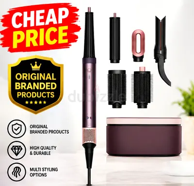 Dyson brand new hs09 max 2026 Hair Styler Set — Curling Wand & Brush Attachments