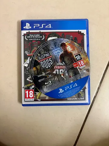 PS4 game: Sleeping Dogs Definitive Edition (disc + case)