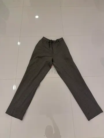 Splash Men's Grey Formal Trousers - Size Medium