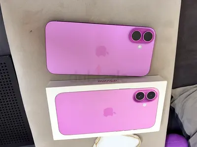 Apple iPhone 16 plus 128 gb Pink physical + Esim Battery 100 percent