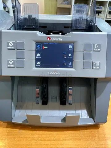 Cassida Xpecto Currency Counter and Counterfeit Detector - Good Working Condition