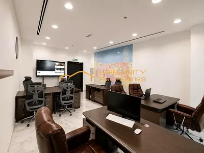 Fully Fitted Office For Sale in Tamani Arts | AED 780K | Business Bay | Parking Included