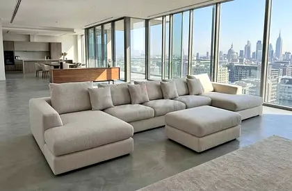 Marina Home U Shape Sofa Beige