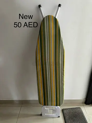 Lightweight ironing board with cover - like new