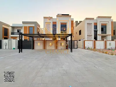 فيلا فاخرة للبيع في منطقة "الحليو 2"، عجمان | 6 غرف نوم رئيسية (ماستر) | تكييف مركزي | شامل رسوم التسجيل والماء والكهرباء