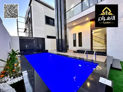 فيلا فاخرة للبيع في الزاهية – عجمان مع حوض سباحة خاص-شامل رسوم التسجيل