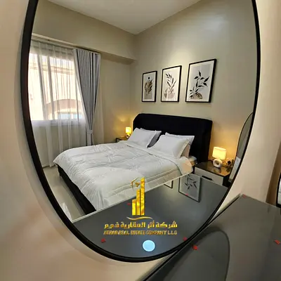 Luxury Apartment | 1-BR Fully Furnished | Distinctive view | For Monthly Rent | In a prime location in Ajman– All Bills & Wi-Fi Included