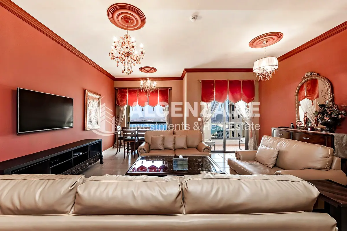 Full Sea View | Furnished | Maids + Store rooms