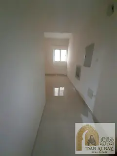 One-bedroom apartment with a living room, bathroom, central AC and free parking in Sharjah. AED 38,0