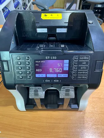 Currency Counter and Sorter ST-150 (Works, used)