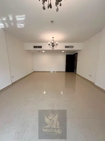 For Rent Al Majaz 2 Sharjah fully furnished 3 bedroom apartment spacious hall master bedroom 3 bathrooms balcony built in wardrobes free gym pool park