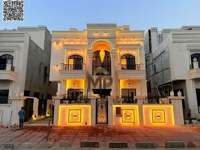 Villa for sale with premium custom finishing—featuring two floors plus a roof terrace and 6 master bedrooms. Sophisticated design and spacious interio